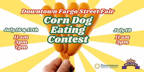 2026 Downtown Fargo Street Fair Corn Dog Eating Contest
