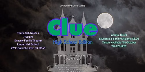 Fall Play - CLUE High School Edition