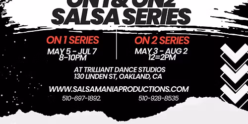 TURN UP the HEAT Spring Salsa Series starts On2 5\/3 & On1 5\/5!!! Save your SPOT TODAY!