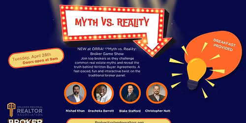 Myth vs. Reality Broker Panel