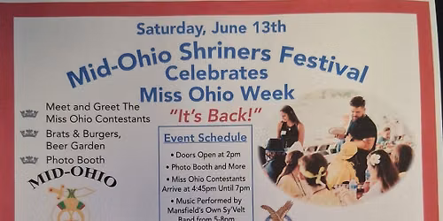 Mid-Ohio Shrine\/Miss Ohio Parade