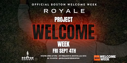 PROJECT WELCOME WEEK