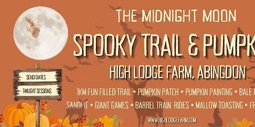 Midnight Moon Spooky Trail & Pumpkins