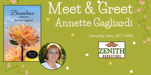 Meet & Greet with poet Annette Gagliardi