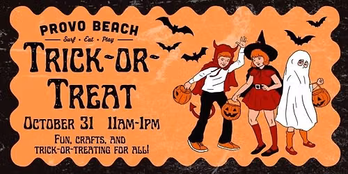 Trick or Treat at Provo Beach FREE Event — Family fun in Provo, UT