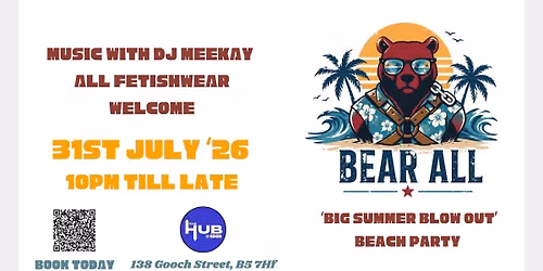 BEAR ALL - BIG SUMMER BLOW OUT