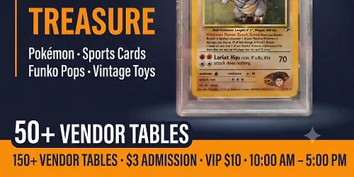 August 29th Pok\u00e9mon Card and Collectible Show: Brookfield Toy Vault 2026 
