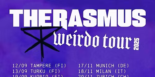 The Rasmus Manchester Tickets