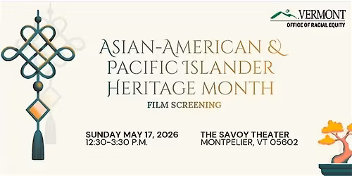 Asian American Pacific Islander Heritage Month - May 17, 2026 @ 12:30 PM