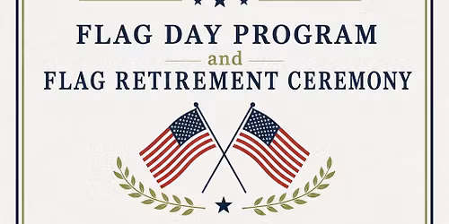 Lake Lure Flag Day Program - American Flag Retirement Ceremony C