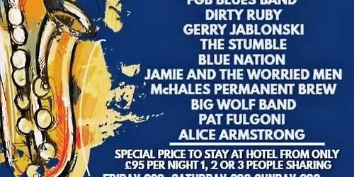 Pat Fulgoni Blues Experience at Liverpool Blues Festival