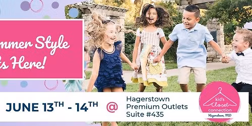 Kid's Closet Summer Consignment Sale 
