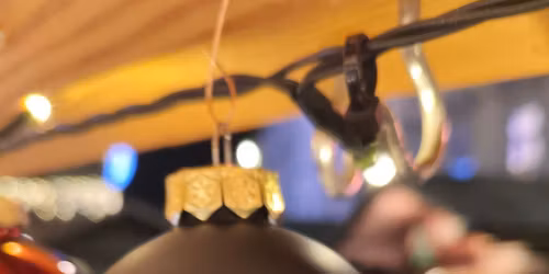 Adventstand im Interspar 