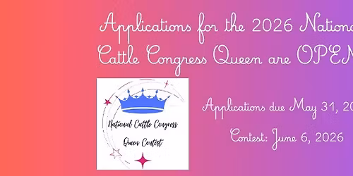 2026 NCC Fair Queen Contest