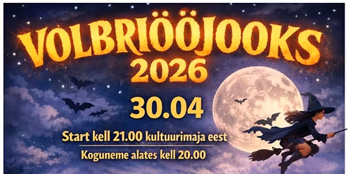 VOLBRI\u00d6\u00d6JOOKS HAAPSALUS 2026