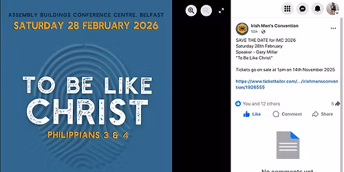 IRISH MEN'S CONVENTION