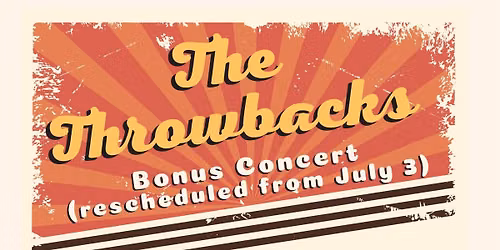 Bonus Concert in the Park: The Throwbacks