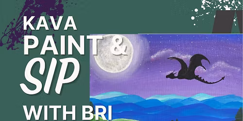 Dragon lovers paint and sip with Bri