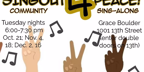 SINGOUT 4 PEACE!