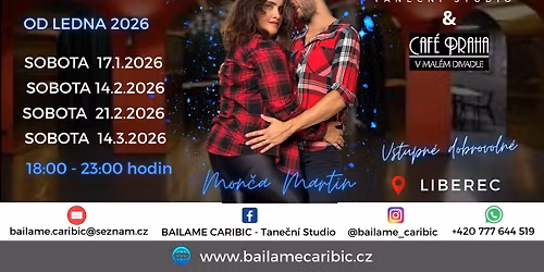 Velk\u00e1 jarn\u00ed tan\u010d\u00edrna v Mal\u00e9m divadle - salsa, bachata, kizomba\u2026