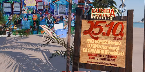 BAILA REGGAETON | SA.25.10. | ALTES PUMPENHAUS  DRESDEN