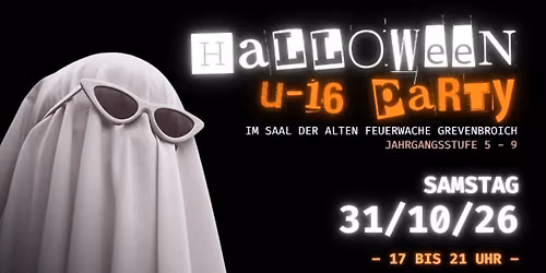 Halloween | U16-Party in der Alten Feuerwache