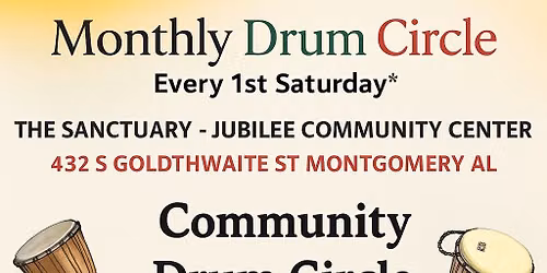 Montgomery Community Monthly Drum Circle