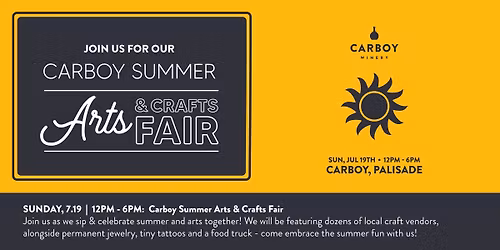 Carboy's Summer Craft Fair 