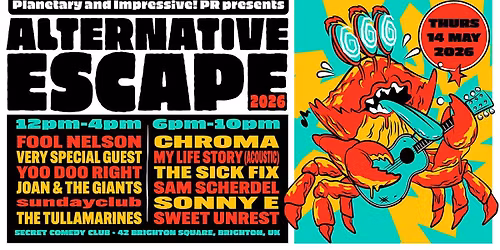 The Alternative Escape: Presented by The Planetary Group & Impressive! PR