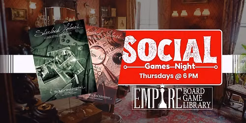 Social Games: Sherlock Holmes Consulting Detective