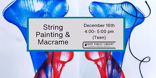 String Painting & Macrame