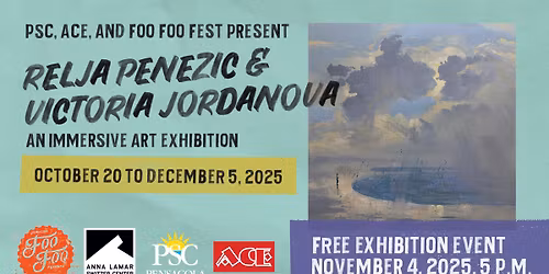 PSC, ACE, & Foo Foo Fest Present: Relja Penezic & Victoria Jordanova, "Wandering Without Purpose"