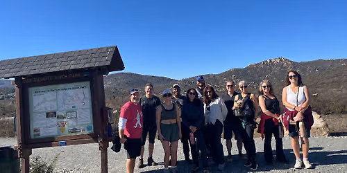 Canadians Hiking Lake Hodges