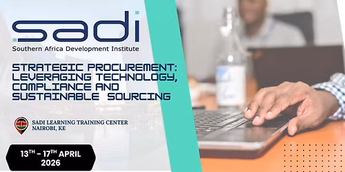 STRATEGIC PROCUREMENT: Leveraging Technology, Compliance and sustainable sourcing