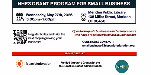 NHE3 GRANT PROGRAM for Small Business. Info Session