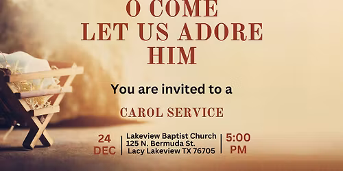 Christmas Eve Carol Service