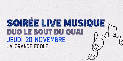 Live musique - Duo Le Bout du Quai \ud83c\udfb6