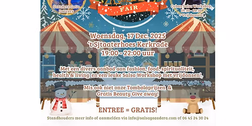 \ud83c\udf84\u2728 Kirchroa X-Mas Fair \u2013 Fashion, Lifestyle, Food, Spirit & Salsa Dance! \u2728\ud83c\udf84