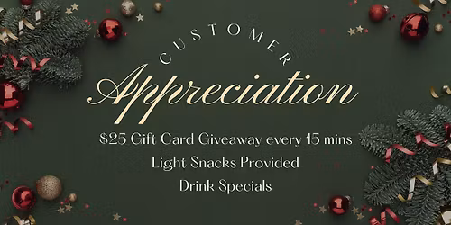 Customer Appreciation Party