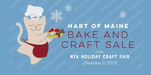 HART's Bake & Craft Sale at the NYA Holiday Craft Fair