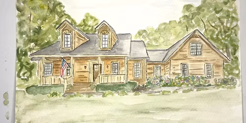 Home Portraits in Watercolor