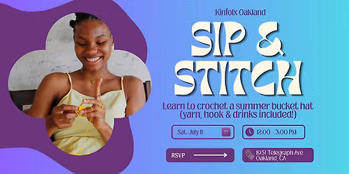 Sip & Stitch 2: Crochet Bucket Hat