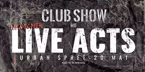 Underground Liveshow + Trap Night Afterparty