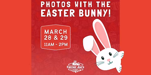 Photos with the Easter Bunny