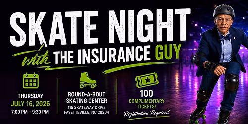 Skate Night with The Insurance Guy