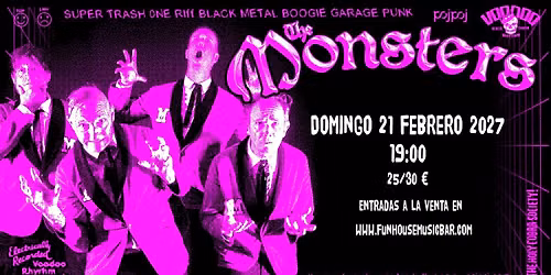 THE MONSTERS en el Fun House