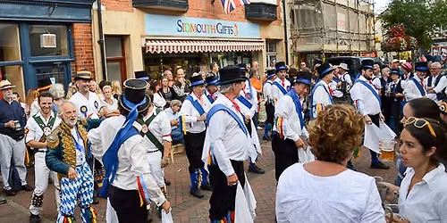 Great Western Morris joins Hammersmith Morris for the annual Sidmouth Festival Dance Off