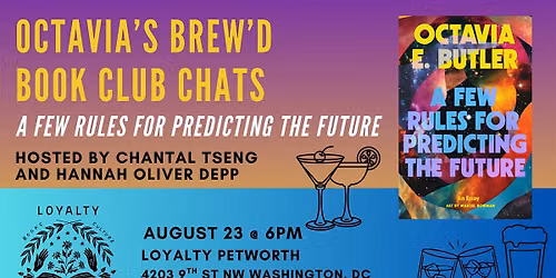 Octavia's Brew'd Book Club Chats A Few Rules for Predicting the Future