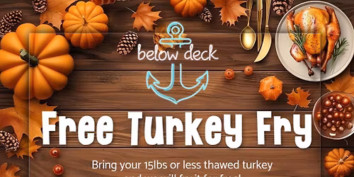 Free Turkey Fry 