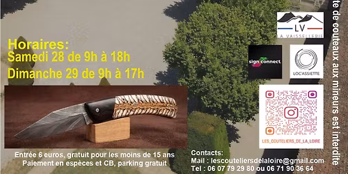 2eme Salon For\u00e9zien du couteau artisanal